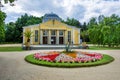 Hall of mineral water springs Glauber - FrantiÃÂ¡kovy LÃÂ¡znÃâº Royalty Free Stock Photo